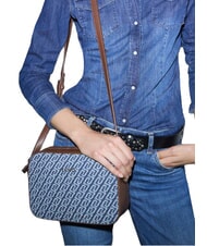 LIUJO MANHATTAN Borsetta a tracolla blu denim - Borse Donna - 4