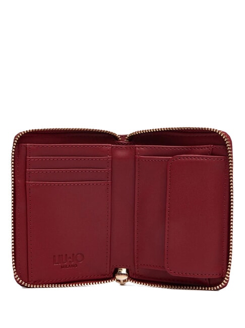 CALIWEN Portafoglio Zip Around piccolo brick red - Portafogli Donna