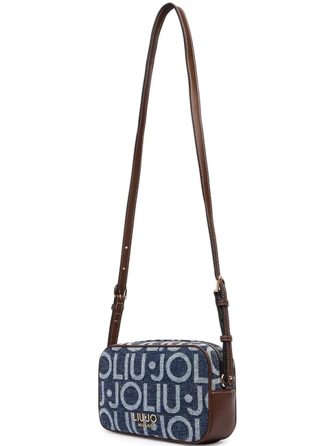 EVRIM Mini Bag a tracolla blu denim - Borse Donna
