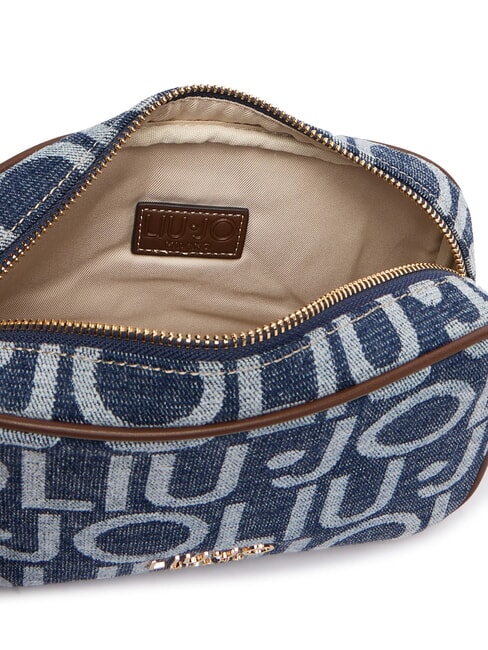 EVRIM Mini Bag a tracolla blu denim - Borse Donna