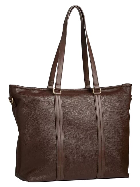 MAURY Borsa shopping a spalla caffe" - Borse Donna