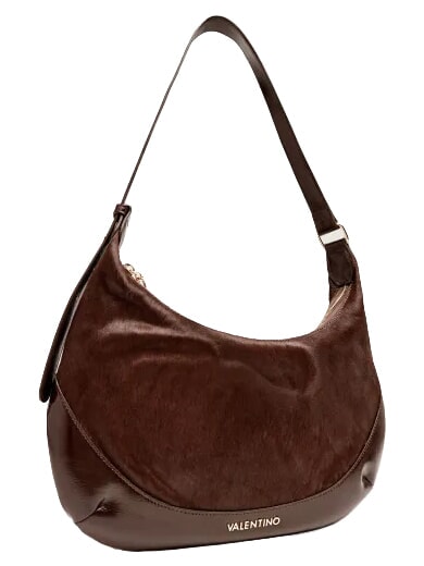 APOLLINE Borsa a spalla, in pelle caffe" - Borse Donna