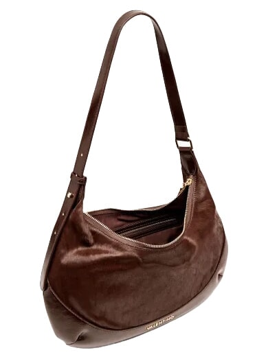 APOLLINE Borsa a spalla, in pelle caffe" - Borse Donna
