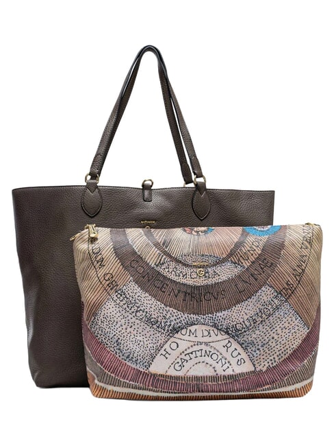 PLANETARIUM Borsa a spalla con pochette wilde/military green - Borse Donna