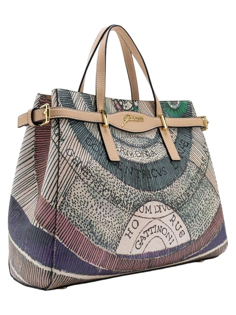 PLANETARIUM Borsa a mano, con tracolla e pochette watercolor/beige - Borse Donna