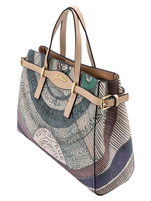 PLANETARIUM Borsa a mano, con tracolla e pochette watercolor/beige - Borse Donna