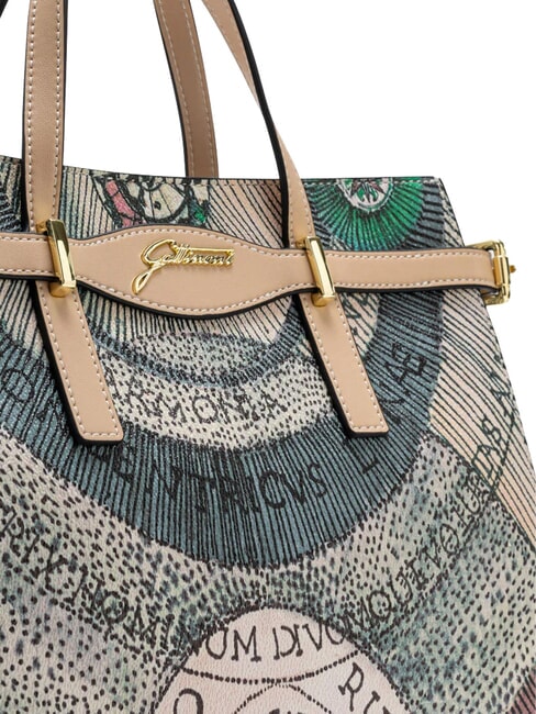 PLANETARIUM Borsa a mano, con tracolla e pochette watercolor/beige - Borse Donna