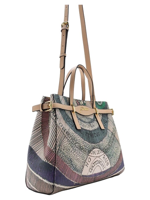 PLANETARIUM Borsa a mano, con tracolla e pochette watercolor/beige - Borse Donna