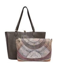 GATTINONI PLANETARIUM Shopper doubleface wilde/military green - Borse Donna - 5