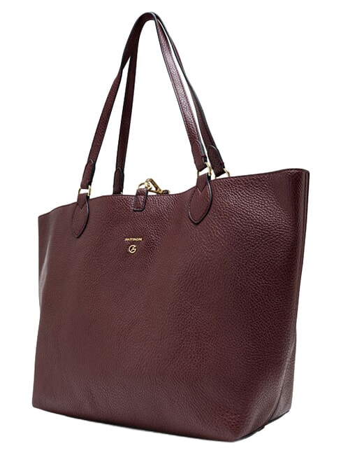 PLANETARIUM Shopper doubleface wilde/burgundy - Borse Donna