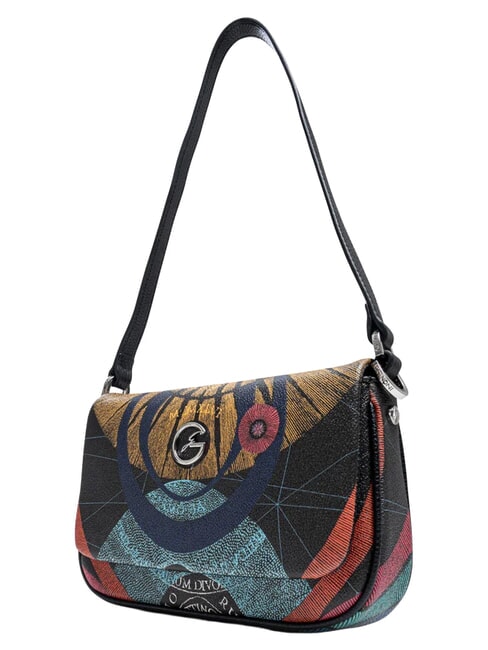 PLANETARIUM Borsa mini a spalla, con tracolla planet.black print - Borse Donna