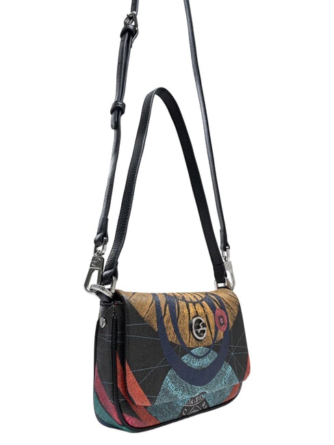 PLANETARIUM Borsa mini a spalla, con tracolla planet.black print - Borse Donna