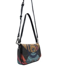 GATTINONI PLANETARIUM Borsa mini a spalla, con tracolla planet.black print - Borse Donna - 3