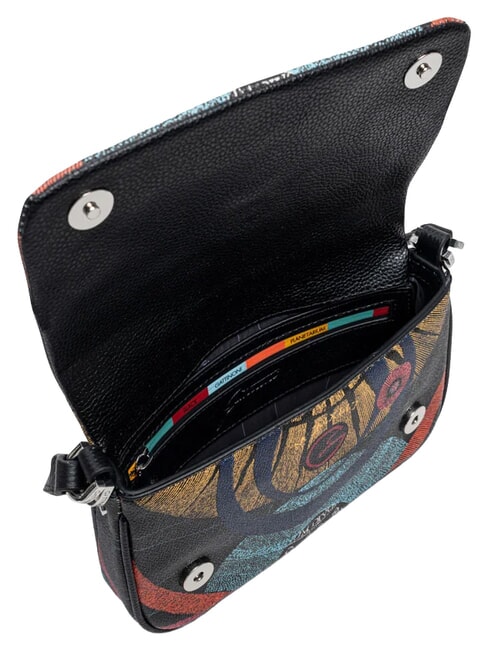 PLANETARIUM Borsa mini a spalla, con tracolla planet.black print - Borse Donna