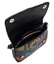 GATTINONI PLANETARIUM Borsa mini a spalla, con tracolla planet.black print - Borse Donna - 4