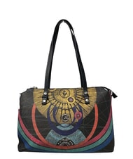 GATTINONI PLANETARIUM Borsa shopping, a spalla planet.black print - Borse Donna - 2