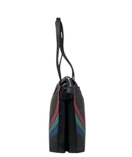 GATTINONI PLANETARIUM Borsa shopping, a spalla planet.black print - Borse Donna - 3