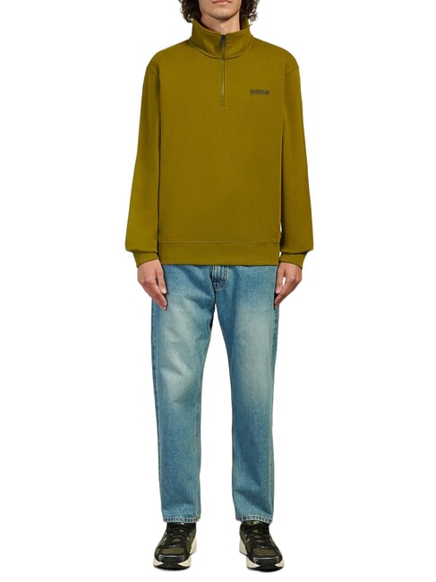B-SMALL BOX HZ  dark olive - Felpe Uomo