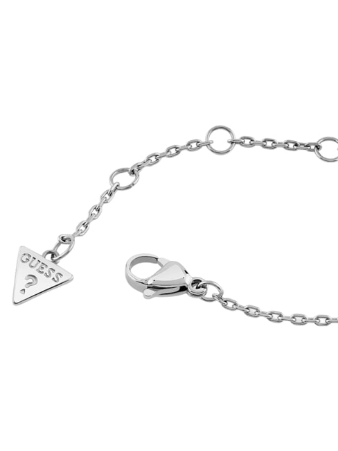 TINY PEARLY Collana con charm centrale con logo G SILVER - Collane