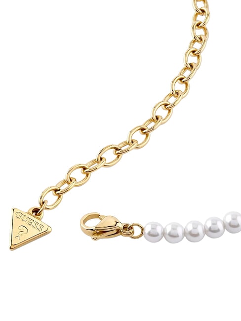 LOVE BITES Collana con ciondoli a forma di cuore yellow gold - Collane