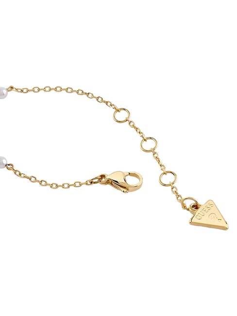 BELOVED Bracciale con charm a forma di cuore yellow gold - Bracciali Donna