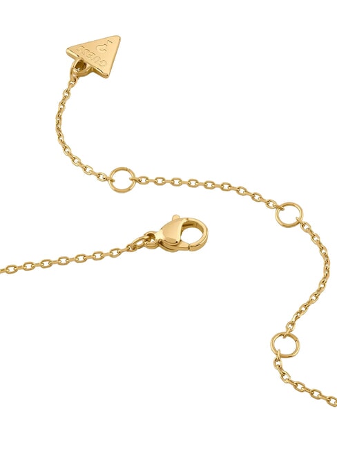 WILD FLOWER Collana con charm centrale a forma di cuore yellow gold - Collane