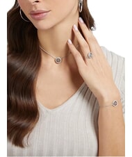 GUESS LIFE IN 4G Collana con charm SILVER - Collane - 2