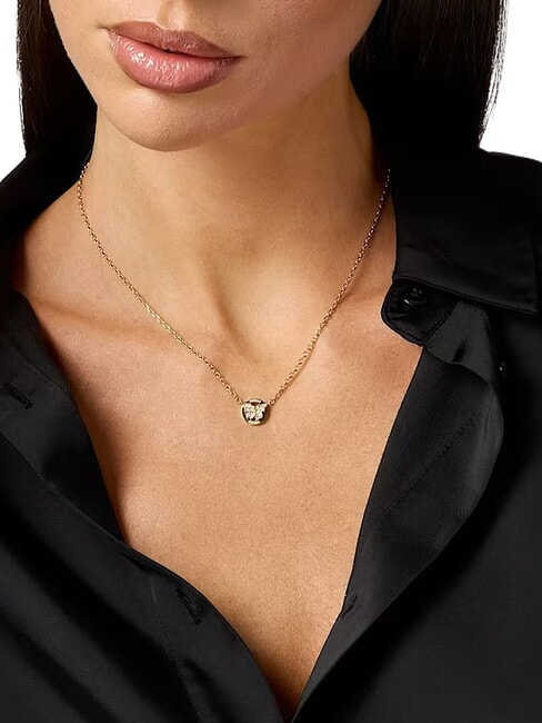 BORBOLETA Collana con ciondolo a forma di farfalla yellow gold - Collane