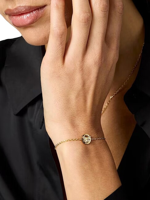 BORBOLETA Bracciale con charm a forma di farfalla yellow gold - Bracciali Donna