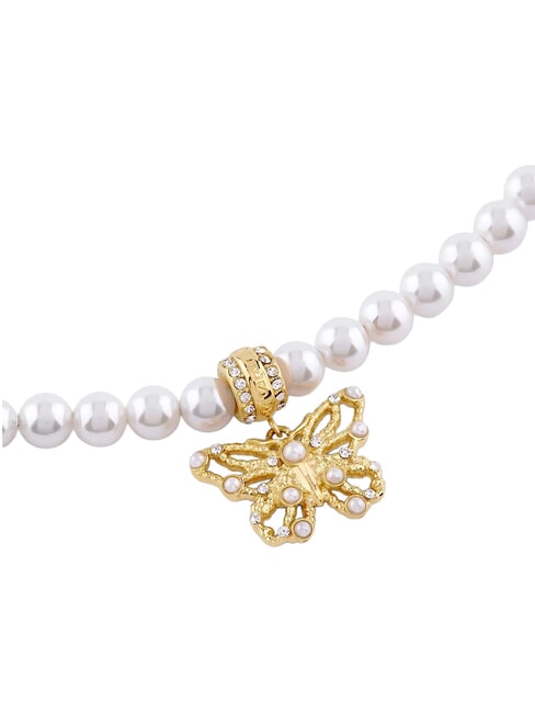 BORBOLETA Collana con ciondolo a farfalla yellow gold - Collane