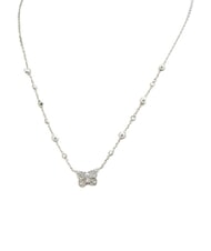 GUESS BORBOLETA Collana con ciondolo a farfalla SILVER - Collane - 4