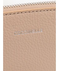 COCCINELLE ROUNDED ENVELOPE Pochette in pelle rosette - Borse Donna - 4