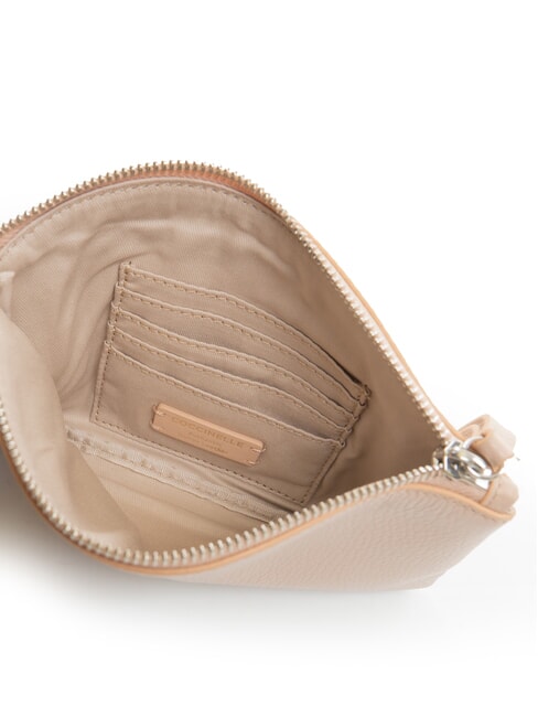 ROUNDED ENVELOPE Pochette in pelle rosette - Borse Donna
