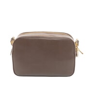 COCCINELLE ALPHA Mini Bag a tracolla, in pelle brunette - Borse Donna - 3