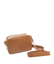 COCCINELLE ALPHA Mini Bag a tracolla, in pelle cognac - Borse Donna - 2