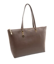 COCCINELLE ALPHA Shopping Bag in pelle brunette - Borse Donna - 2