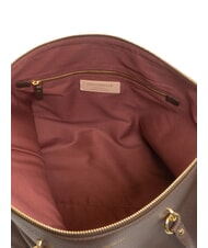 COCCINELLE ALPHA Shopping Bag in pelle brunette - Borse Donna - 5