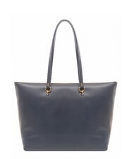 COCCINELLE ALPHA Shopping Bag in pelle midnight blue - Borse Donna - 3
