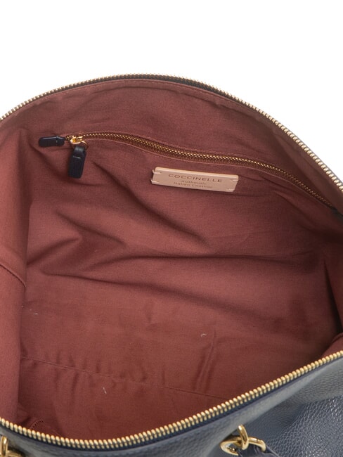 ALPHA Shopping Bag in pelle midnight blue - Borse Donna