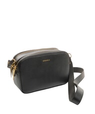 COCCINELLE ALPHA Mini Bag a tracolla, in pelle Nero - Borse Donna - 2