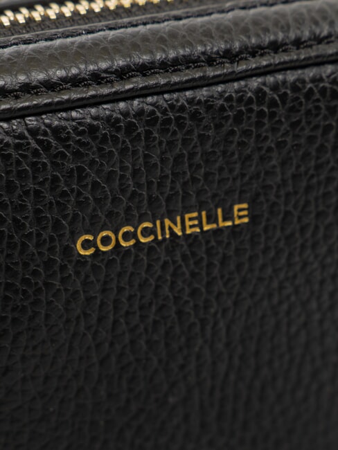 ALPHA Mini Bag a tracolla, in pelle Nero - Borse Donna