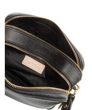 COCCINELLE ALPHA Mini Bag a tracolla, in pelle Nero - Borse Donna - 5