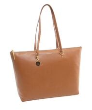 COCCINELLE ALPHA Shopping Bag in pelle cognac - Borse Donna - 2