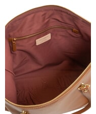COCCINELLE ALPHA Shopping Bag in pelle cognac - Borse Donna - 5