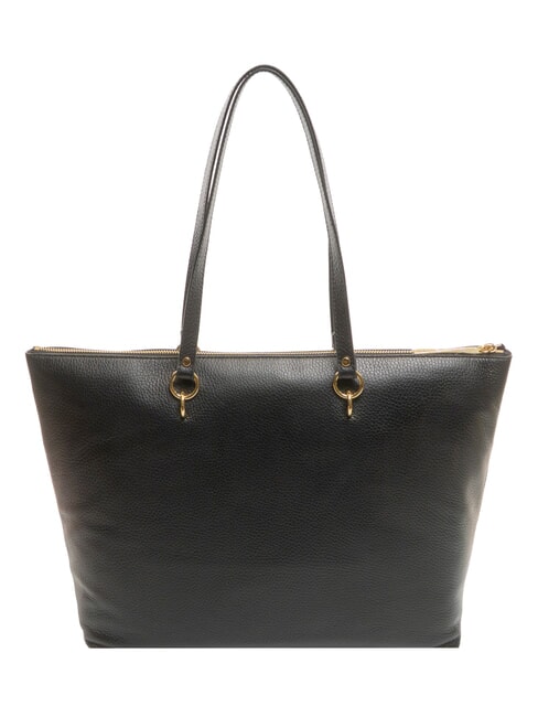 ALPHA Shopping Bag in pelle Nero - Borse Donna