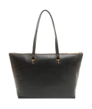 COCCINELLE ALPHA Shopping Bag in pelle Nero - Borse Donna - 3