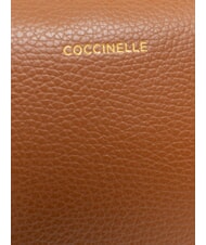 COCCINELLE ALPHA Zainetto in pelle cognac - Borse Donna - 4