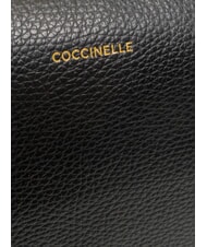 COCCINELLE ALPHA Zainetto in pelle Nero - Borse Donna - 4