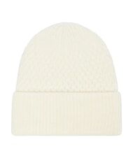 GUESS KNITTED Cappello con risvolto e logo a lato - Cappelli