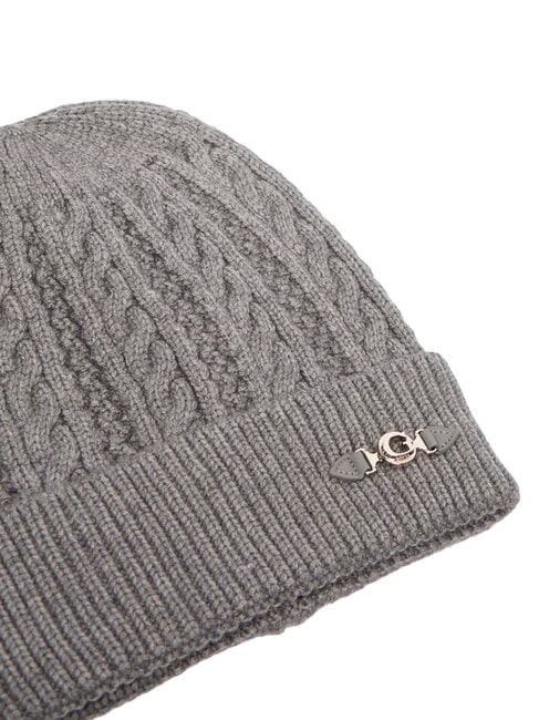 FRANCES KNITTED Cappello con risvolto, in maglia grey - Cappelli